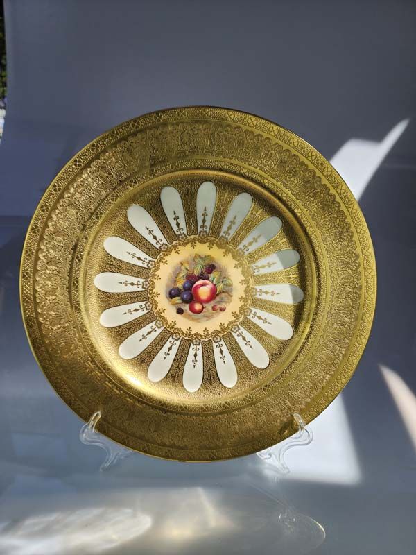 Orchard Gold Plate, signed