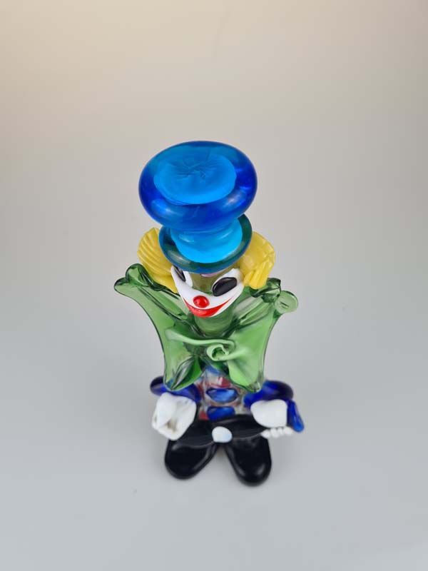 Glass: Murano art glass clown