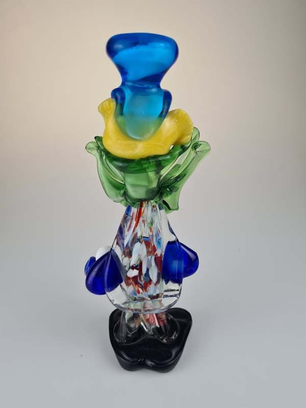 Glass: Murano art glass clown