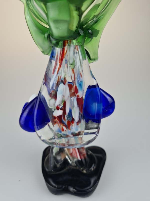 Glass: Murano art glass clown