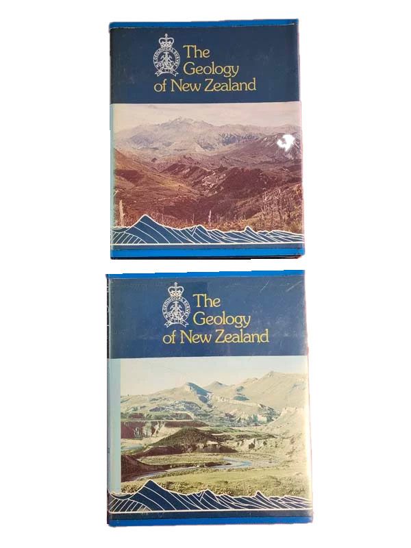 Two Volumes of - The Geology Of New Zealand