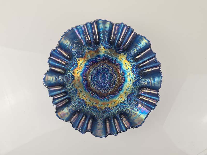 Carnival Glass Bowl Persian Medallion