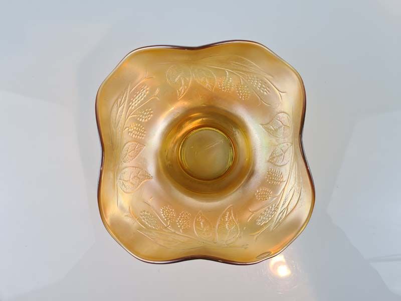 Carnival Glass Holly Hat