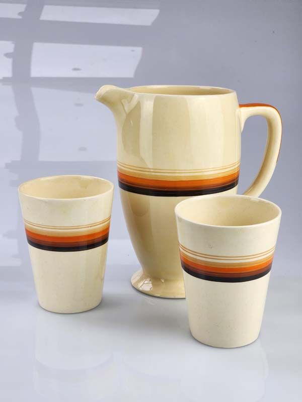 Clarice Cliff - Bizarre Liberty Stripe