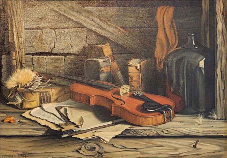 Co Jansen - Still life Violin