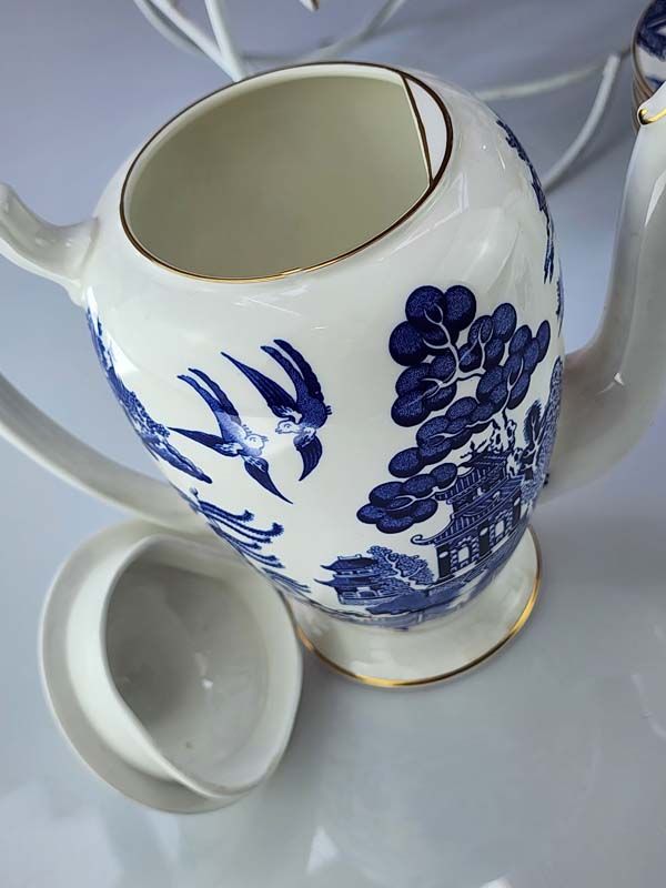 - Other: Coalport Blue Willow Coffee Set