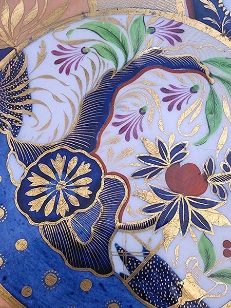 China & Ceramics: Regency hand painted plates
