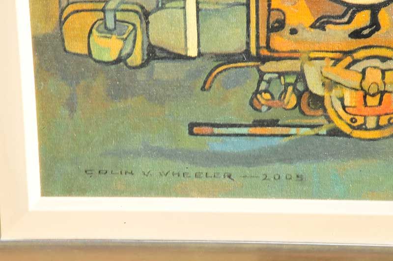 New Zealand Art: Colin Wheeler Painting