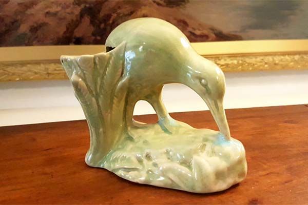 Crown Lynn - Green Kiwi