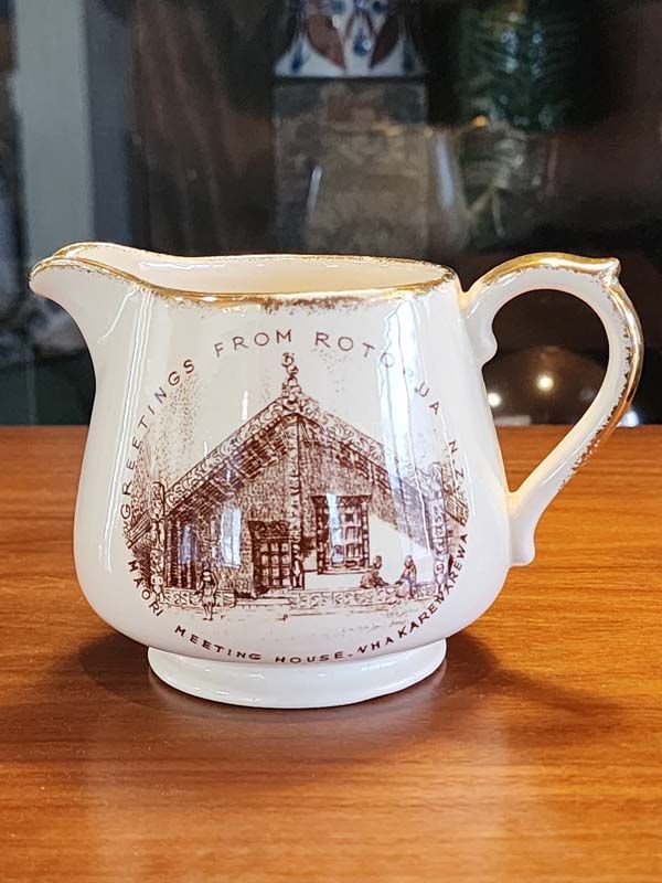 Crown Lynn - Rotorua Souvenir Jug