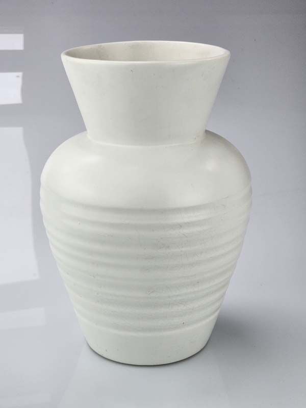 Large Crown Lynn White Vase