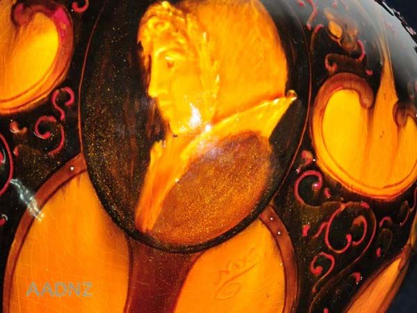 Royal Doulton: Royal Doulton Hobein vase