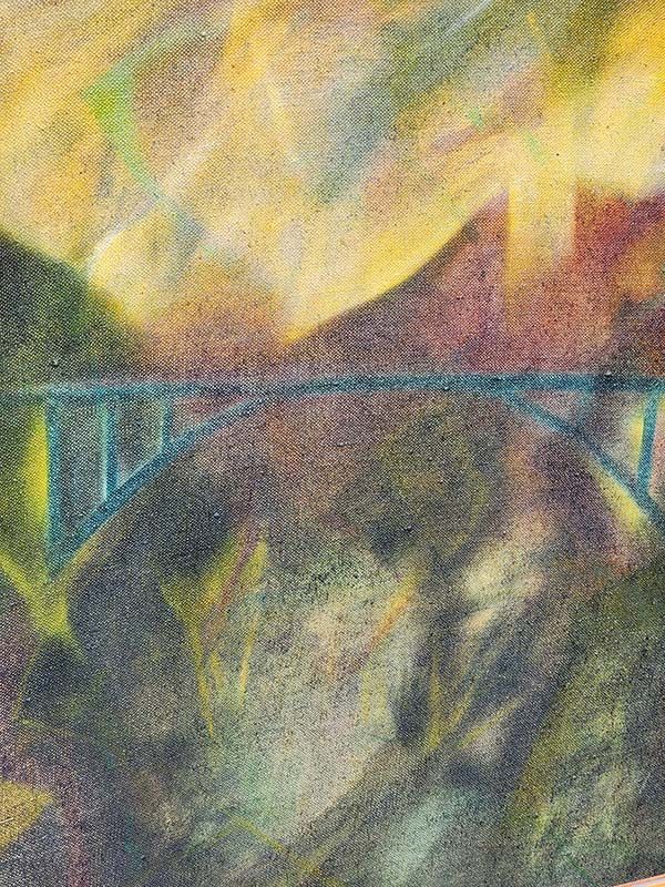 Grafton Bridge by David Shannan, 1988