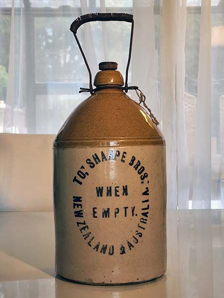 Sharpe Bros Stoneware Demijohn