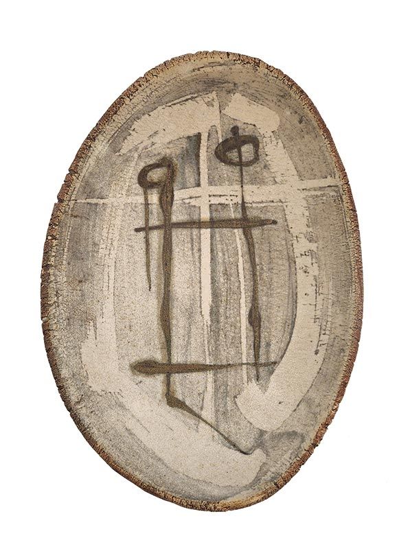 NZ Pottery: Doris & Ted Dutch plaque