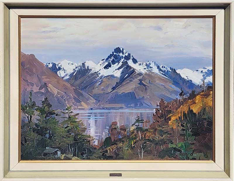 New Zealand Art: Douglas Badcock - Walter Peak