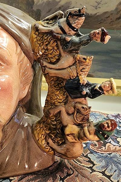 Character Jugs: Geoffrey Chaucer D7029 - Royal Doulton Character Jug