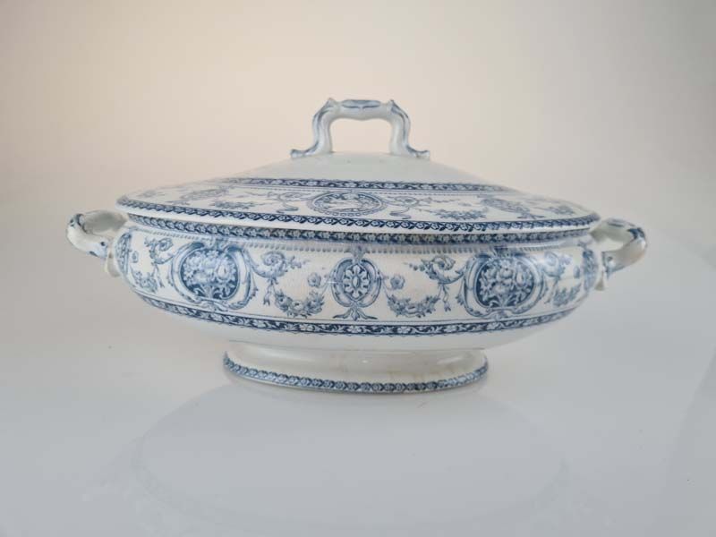 - Other: Florence Blue And White Tureen Dish