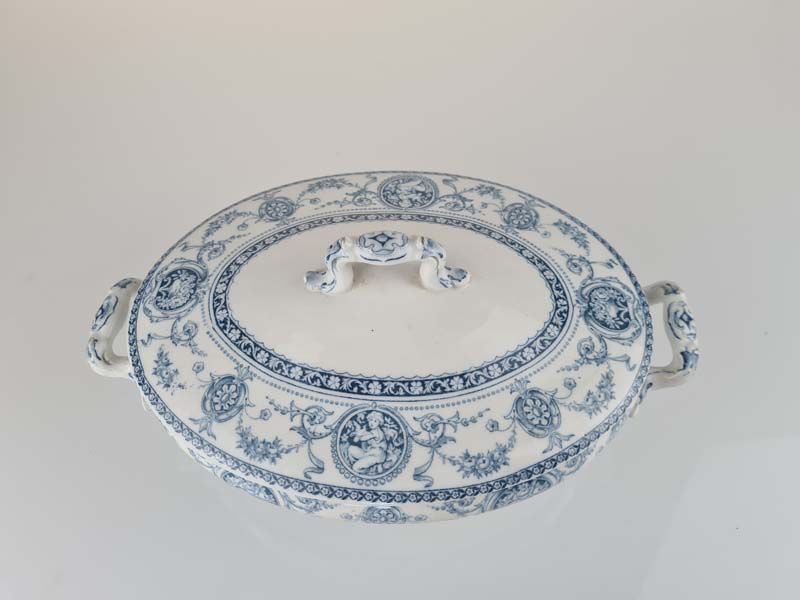 - Other: Florence Blue And White Tureen Dish