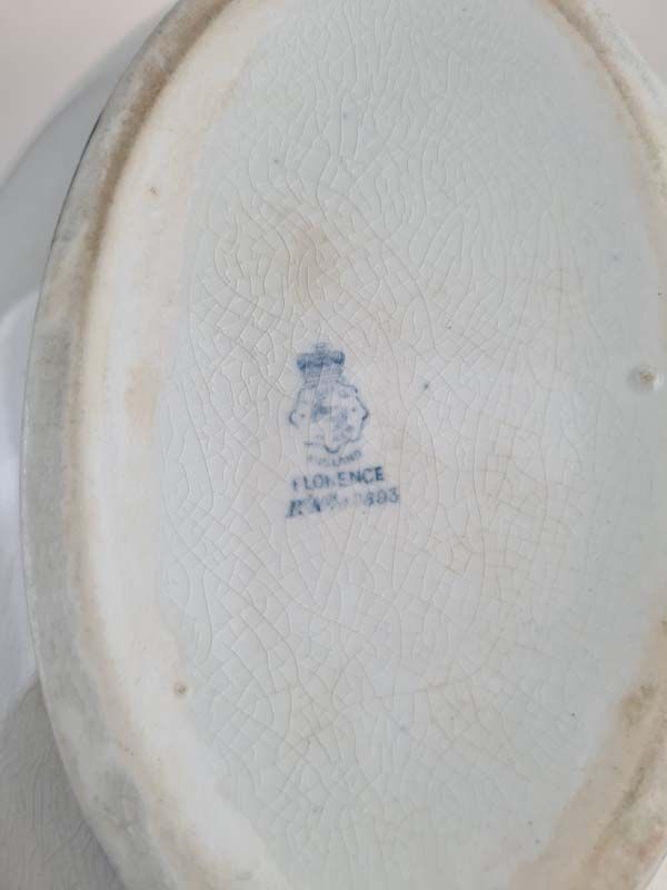 - Other: Florence Blue And White Tureen Dish