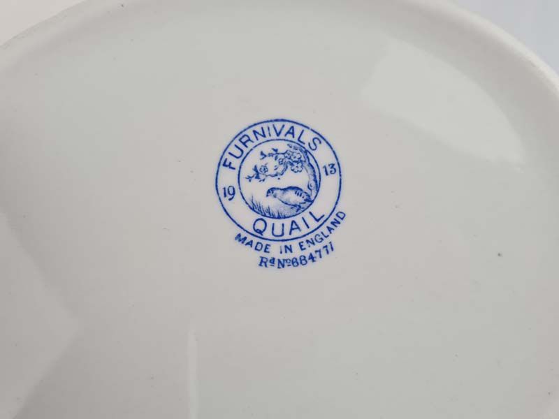 - Other: Furnivals Blue Quail Teapot