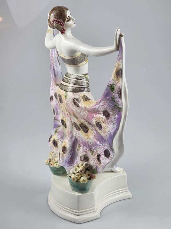 - Other: Goldscheider Art Deco Lady Figurine