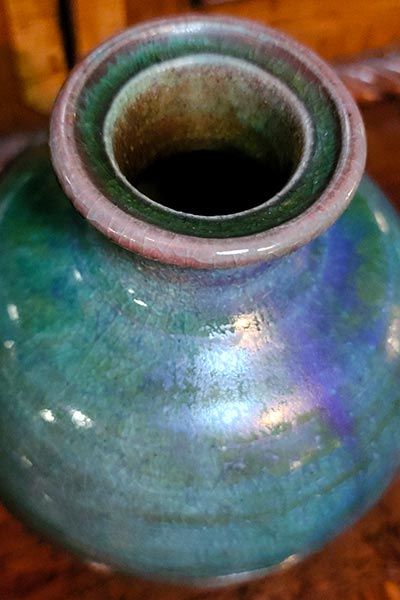 - Signed studio pottery: Graeme Storm Pottery Vase