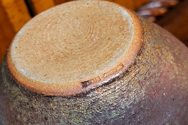 - Signed studio pottery: Graeme Storm Pottery Vase