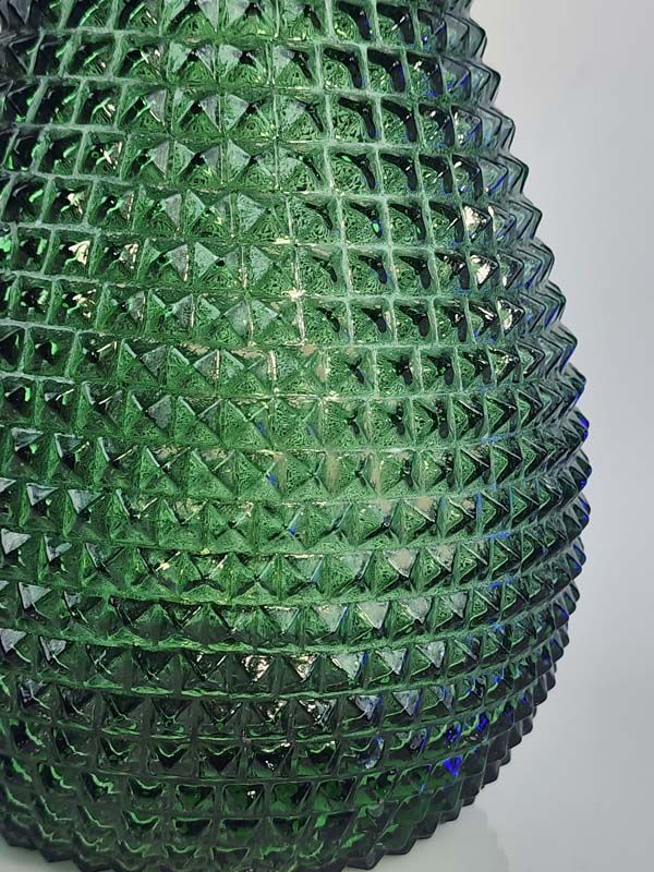 Glass: Green genie bottle