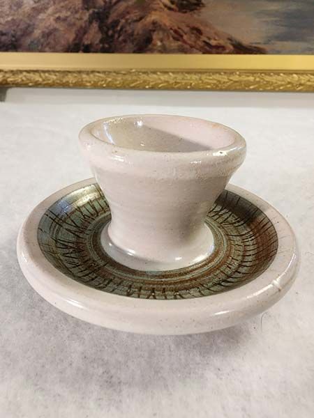 Hanmer Pottery egg cup