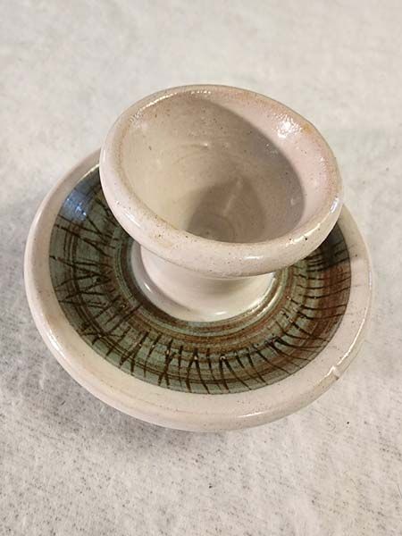 Hanmer pottery: Hanmer pottery egg cup