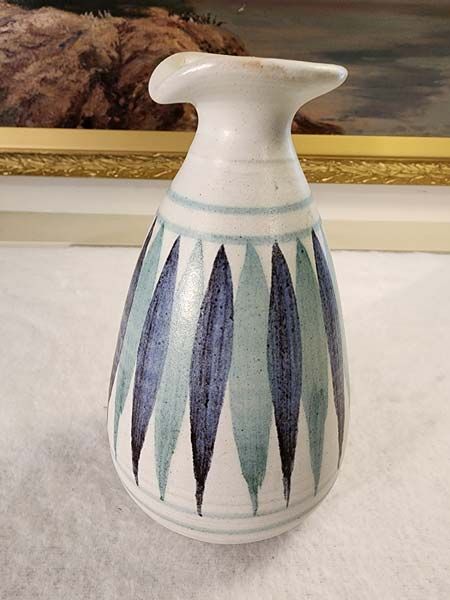 Hanmer Pottery vinegar jug