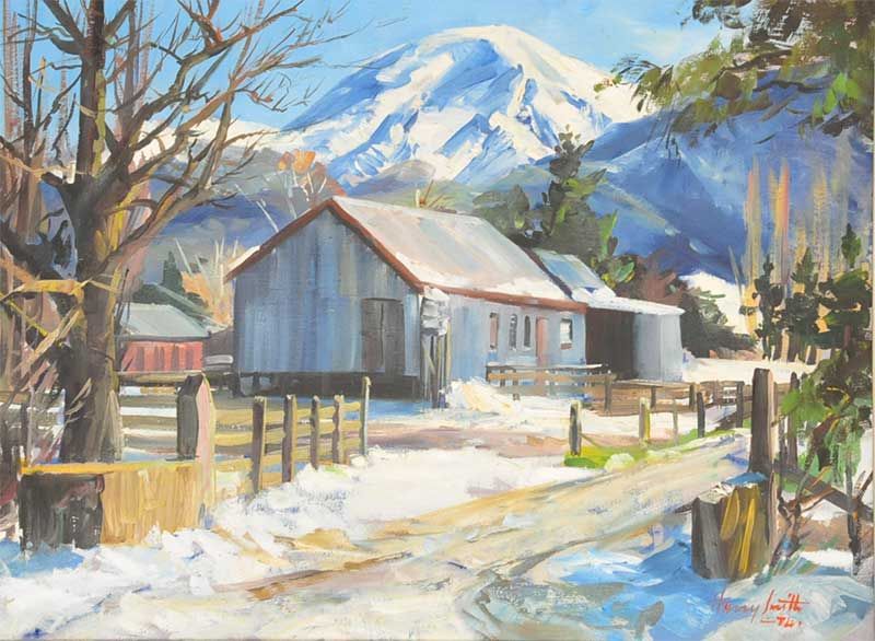 Shearing Shed - Mt Winterslow, Harry Smith, 1975