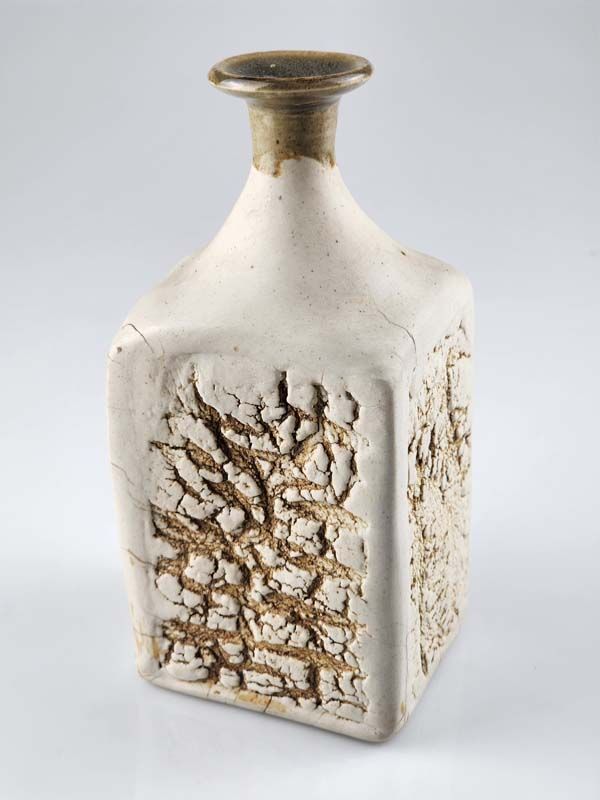 NZ Pottery: Jack Laird - pottery bottle