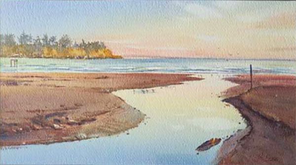 John Brasell - Caroline Bay Dawn