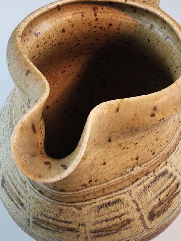 - Signed studio pottery: John Ing Jug