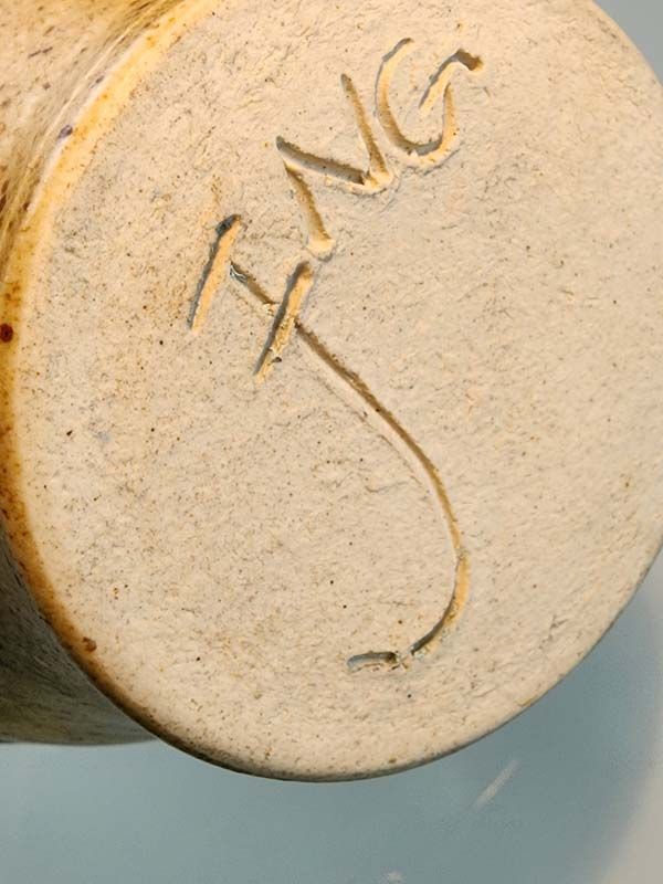 - Signed studio pottery: John Ing Jug