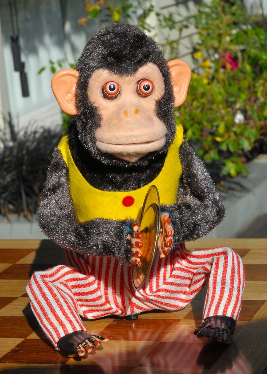 Jolly Chimp Toy - Monkey with cymbals