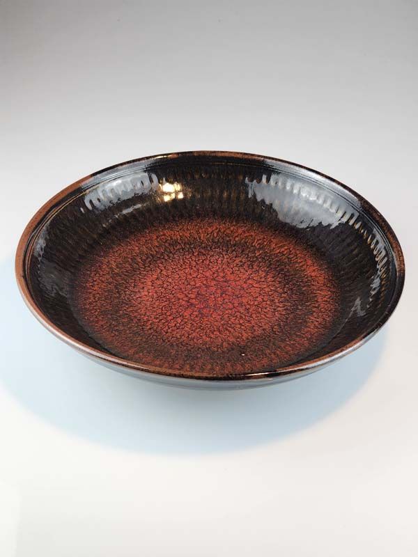 Len Castle - Red bowl.