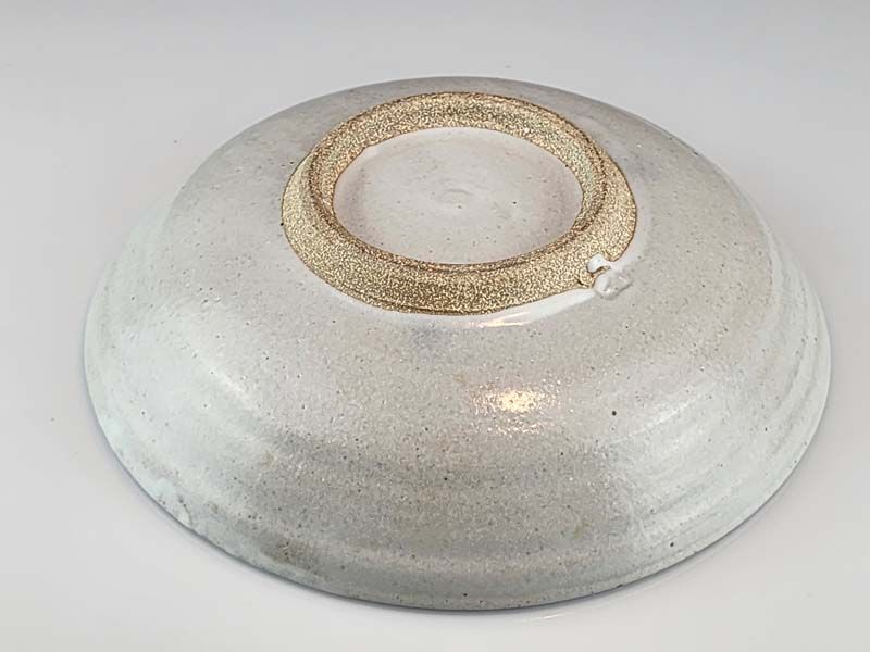 NZ Pottery: Len Castle - Red Bowl 