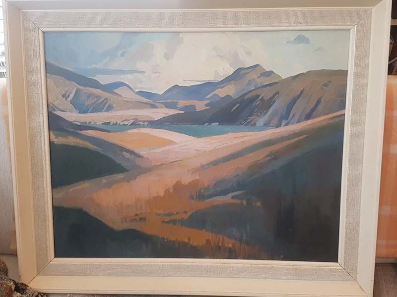 Landscape of Lake Coleridge, Colin Wheeler