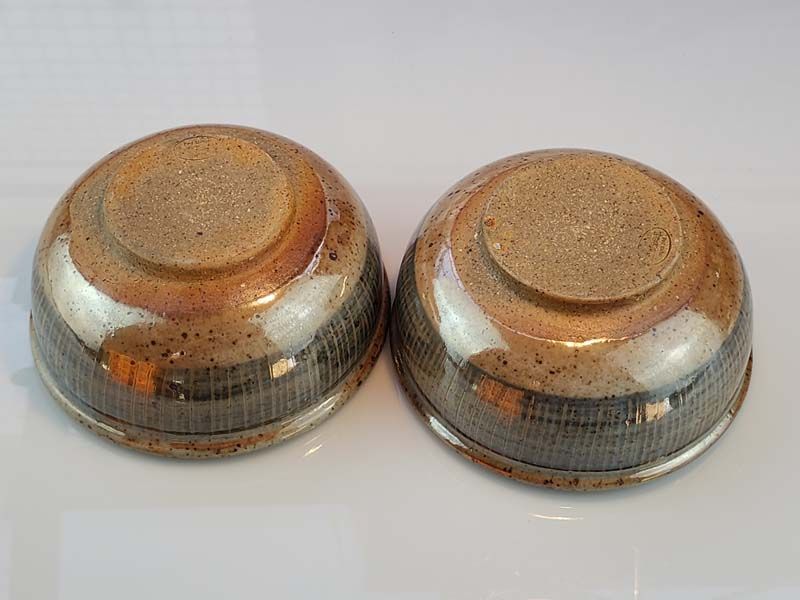 - Signed studio pottery: Paul Melser - Laksa Bowls