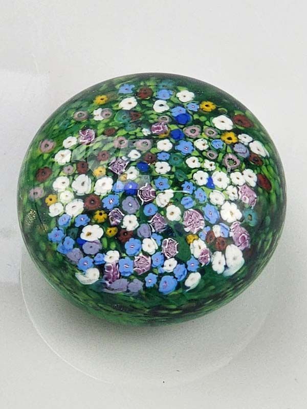 Glass: Peter Raos Monet Spring Glass Paperweight