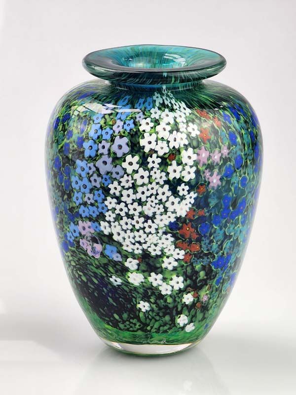 Glass: Peter Raos Monet Spring Glass Vase