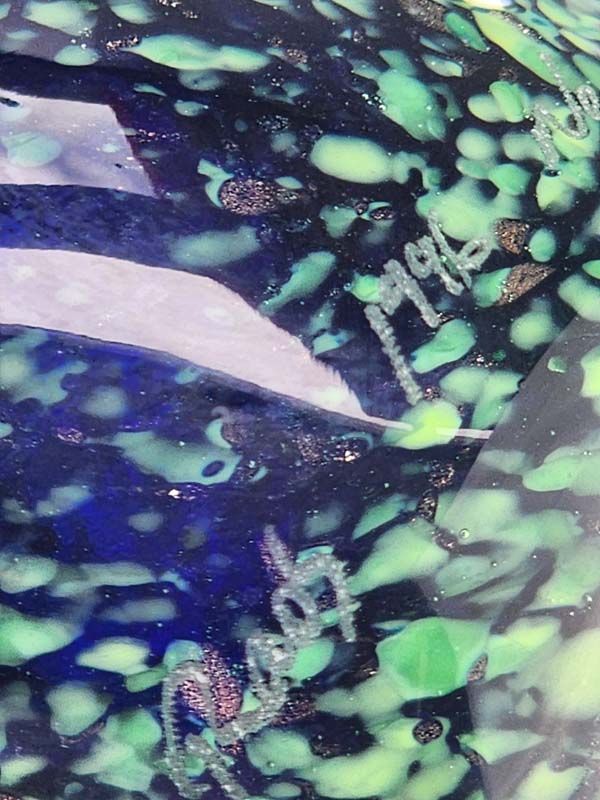 Glass: Peter Raos Monet Spring Glass Vase