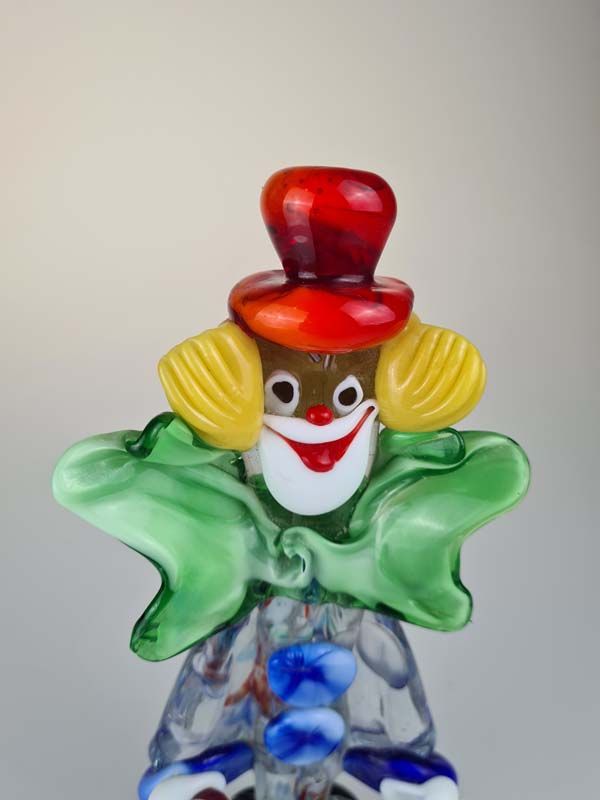Glass: Murano art glass clown