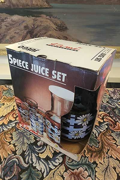 Vintage 5 Piece Juice Set - Juego