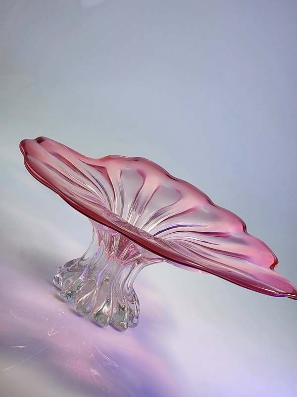 Pink Art Glass