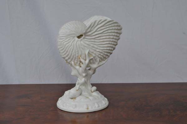 China & Ceramics: Royal worcester nautilus shell vase