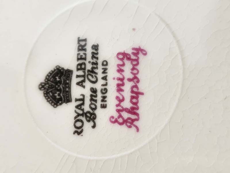 Royal Albert: Royal Albert - Evening Rhapsody tea set